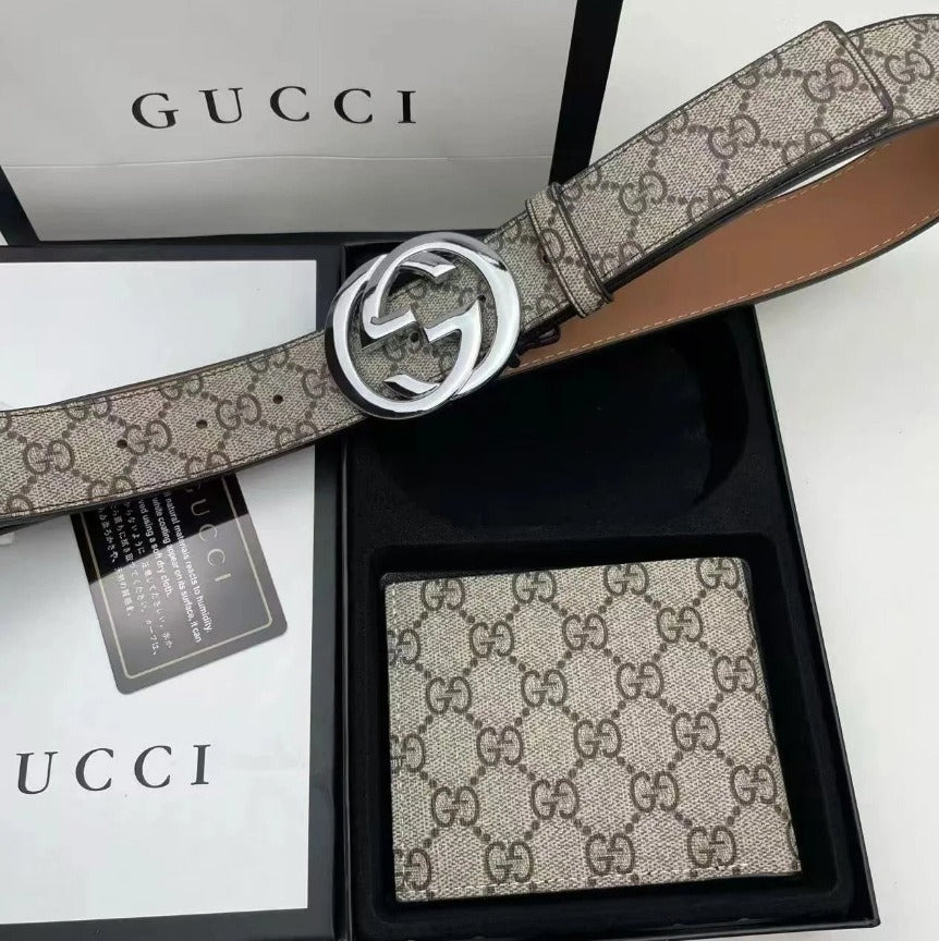 "GG" opasek a peněženka