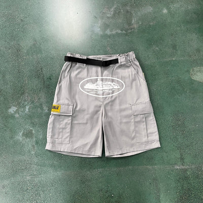 Short cargo "Alcatraz" gris