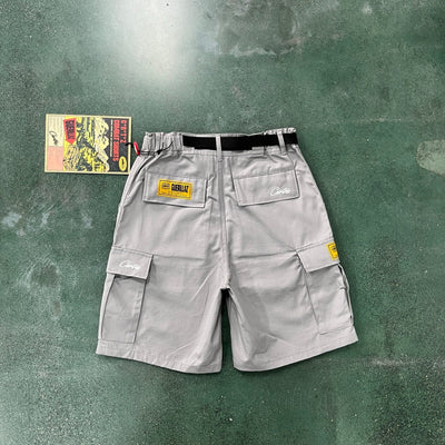 Short cargo "Alcatraz" gris