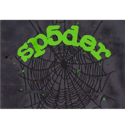 Sudadera con capucha "Sp5der" gris