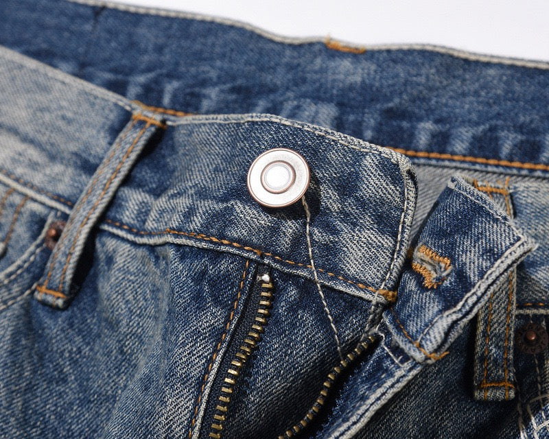 "Vlnitý" rozšířený denim