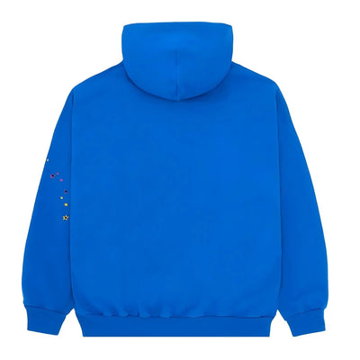 Sweat à capuche "Sp5der" bleu