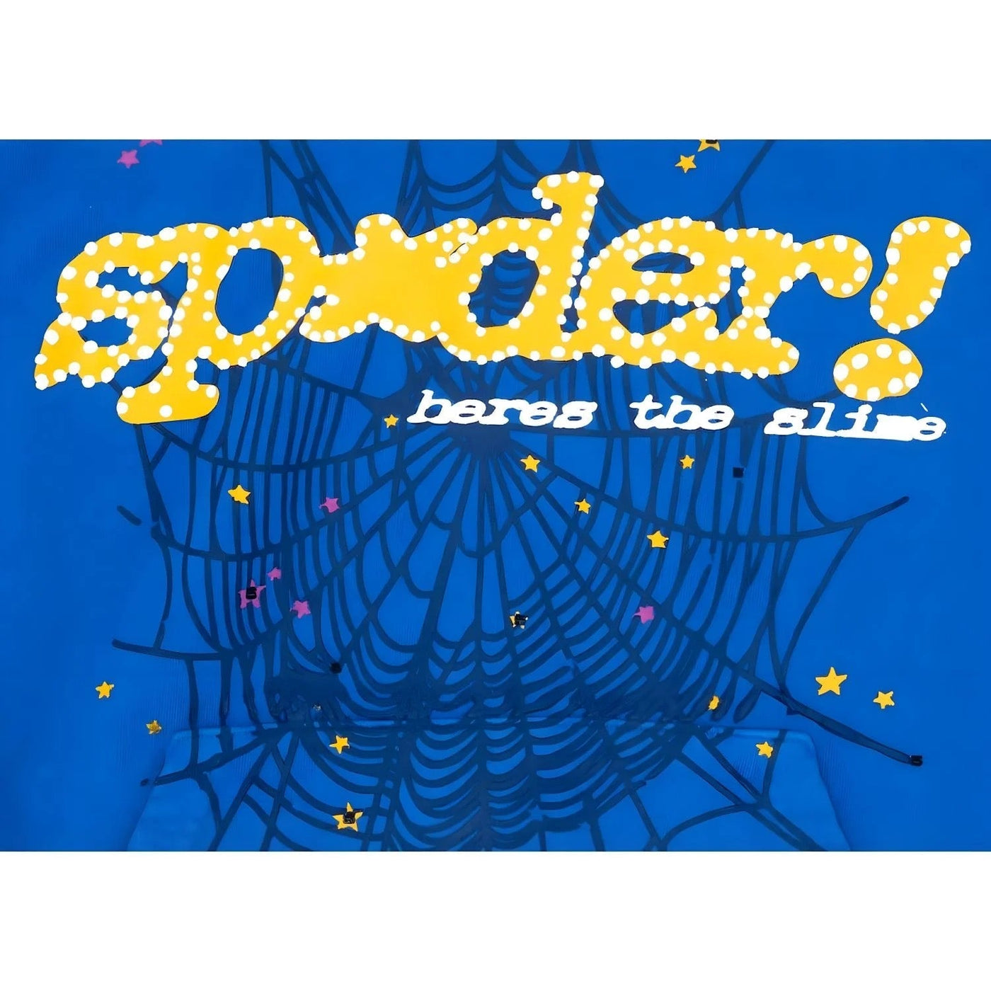 Sweat à capuche "Sp5der" bleu