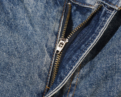 "Vlnitý" rozšířený denim