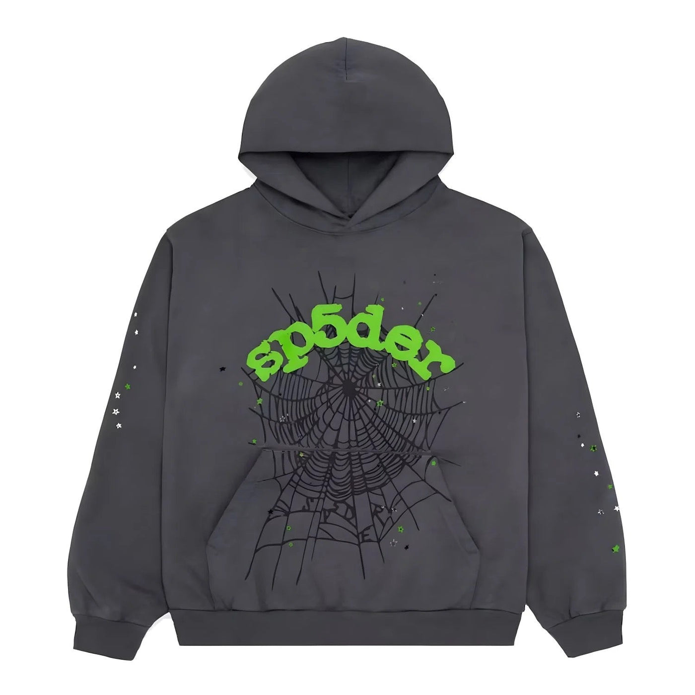 Sudadera con capucha "Sp5der" gris