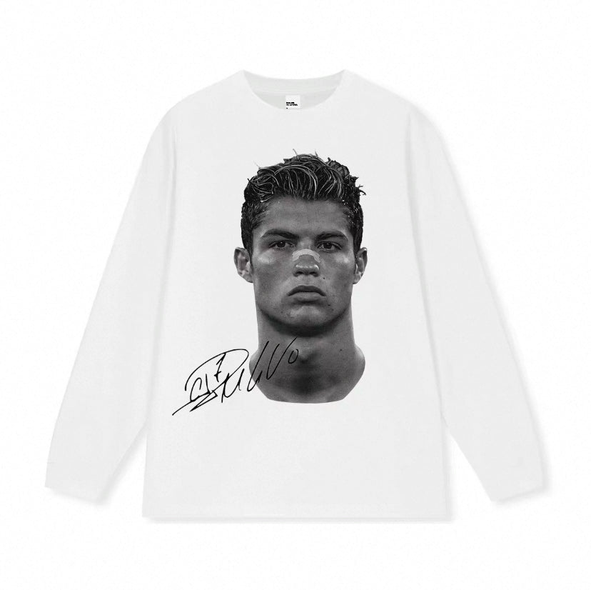Camisa CR7/Manga comprida